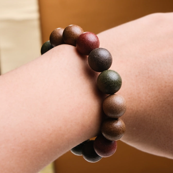 Natural Herbal Fragrance Five-Element Beaded Bracelet