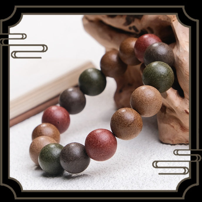 Natural Herbal Fragrance Five-Element Beaded Bracelet